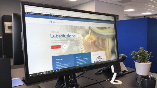 Nieuwe website voor Lubsolutions Benelux B.V.